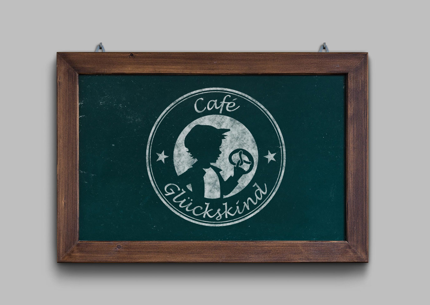 Chalkboard-Glückskind